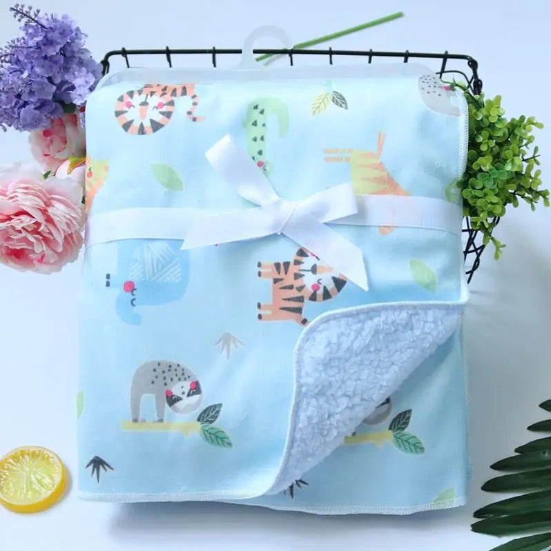 polaire couverture bebe-de la savane