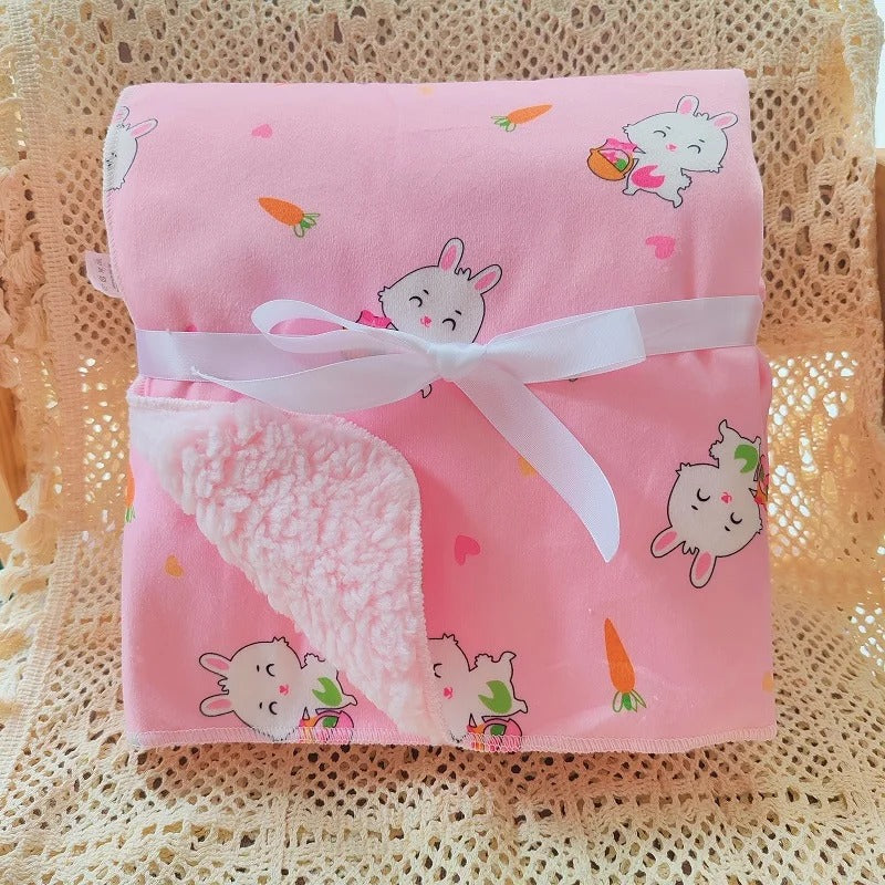 polaire couverture bebe-lapinou