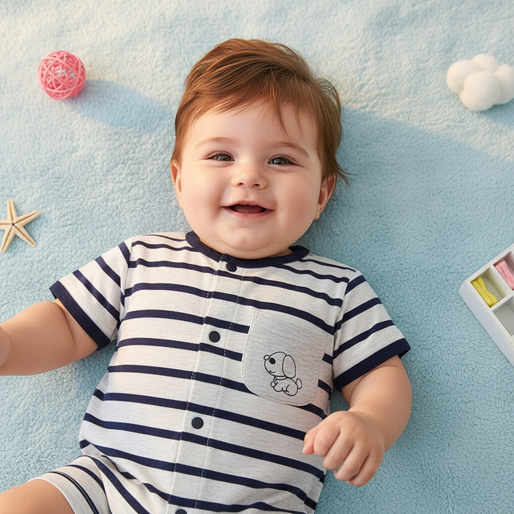 pyjama bebe ete cocon sourire