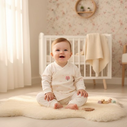 pyjama bébé fille cocon sourire