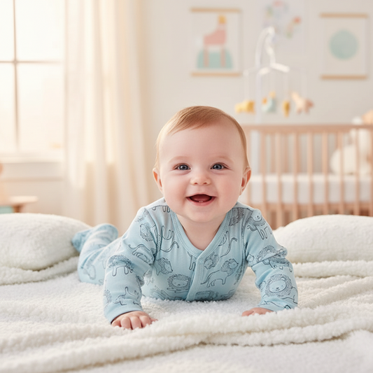 pyjama bébé garçon sourire