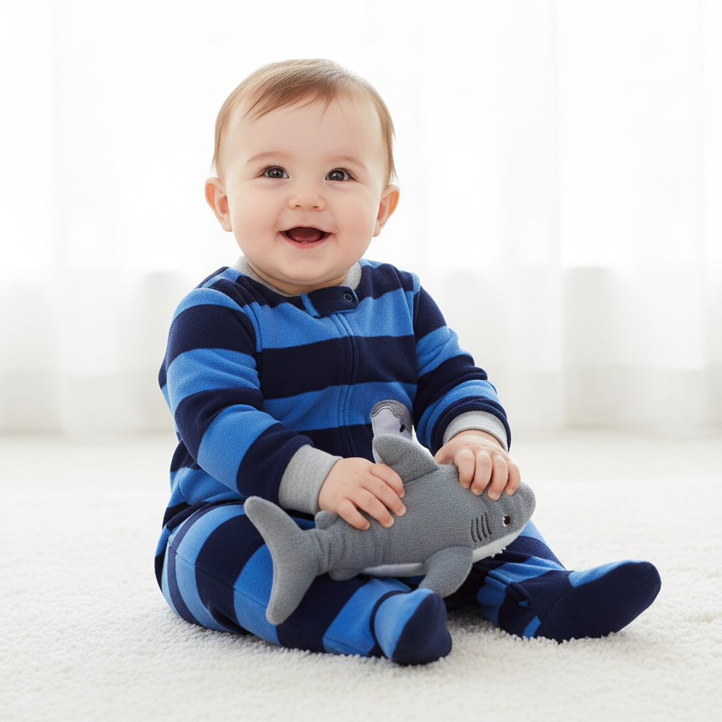 pyjama bébé garçon gros rayure