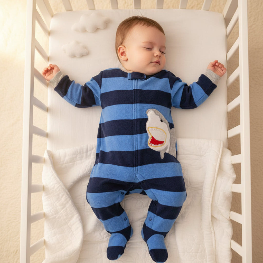 pyjama bébé garçon requin sourire