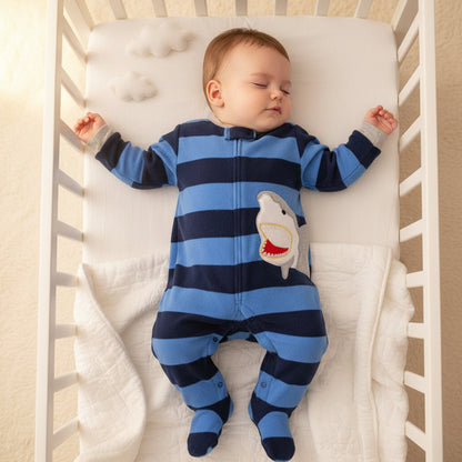 pyjama bébé garçon requin sourire
