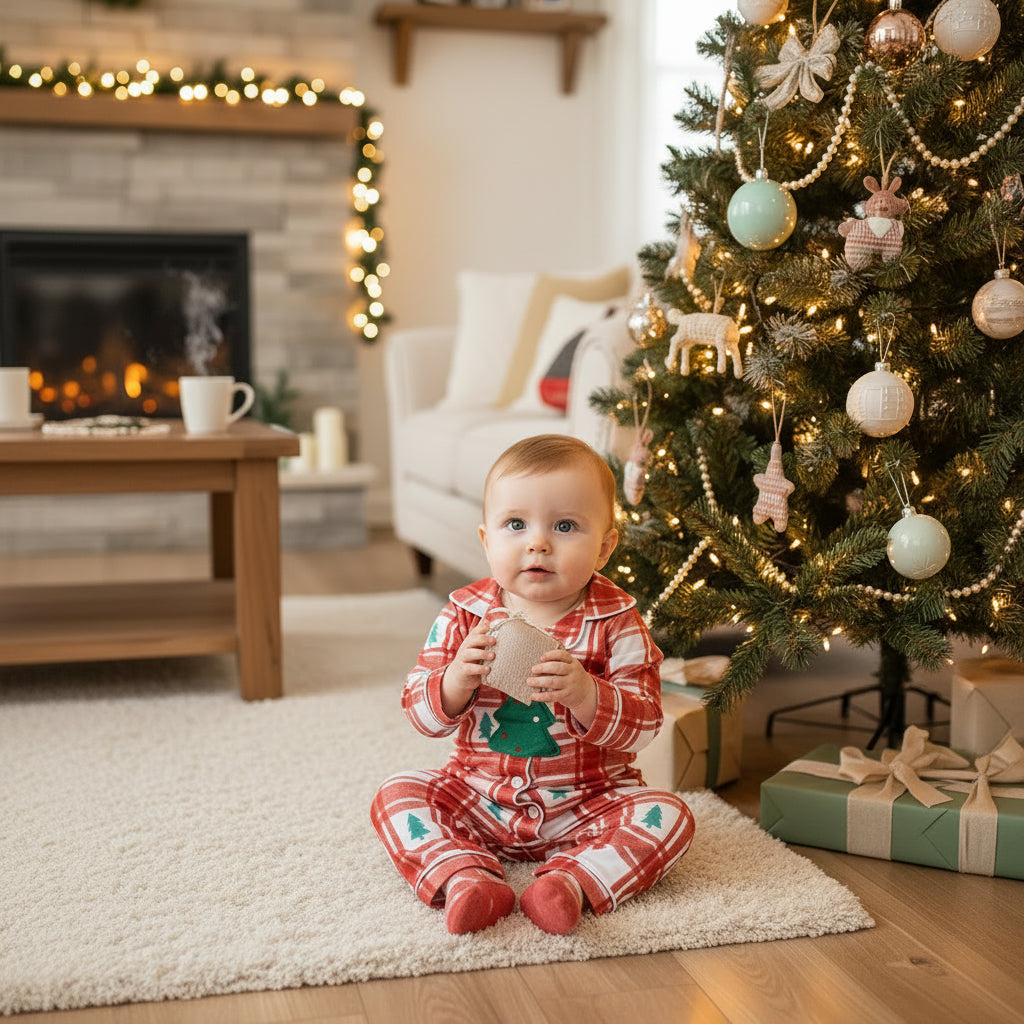 pyjama noel pour bebe sécurisant