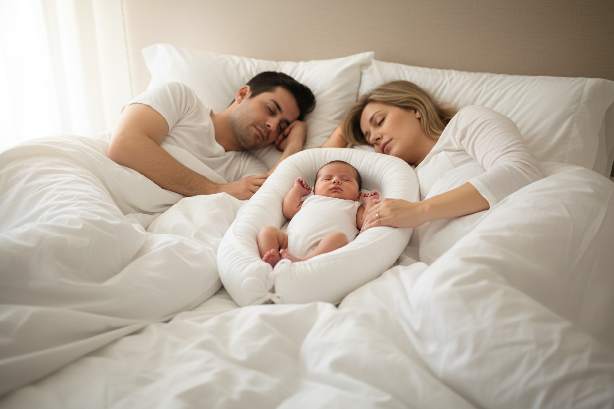 reducteur de lit bebe-blanc