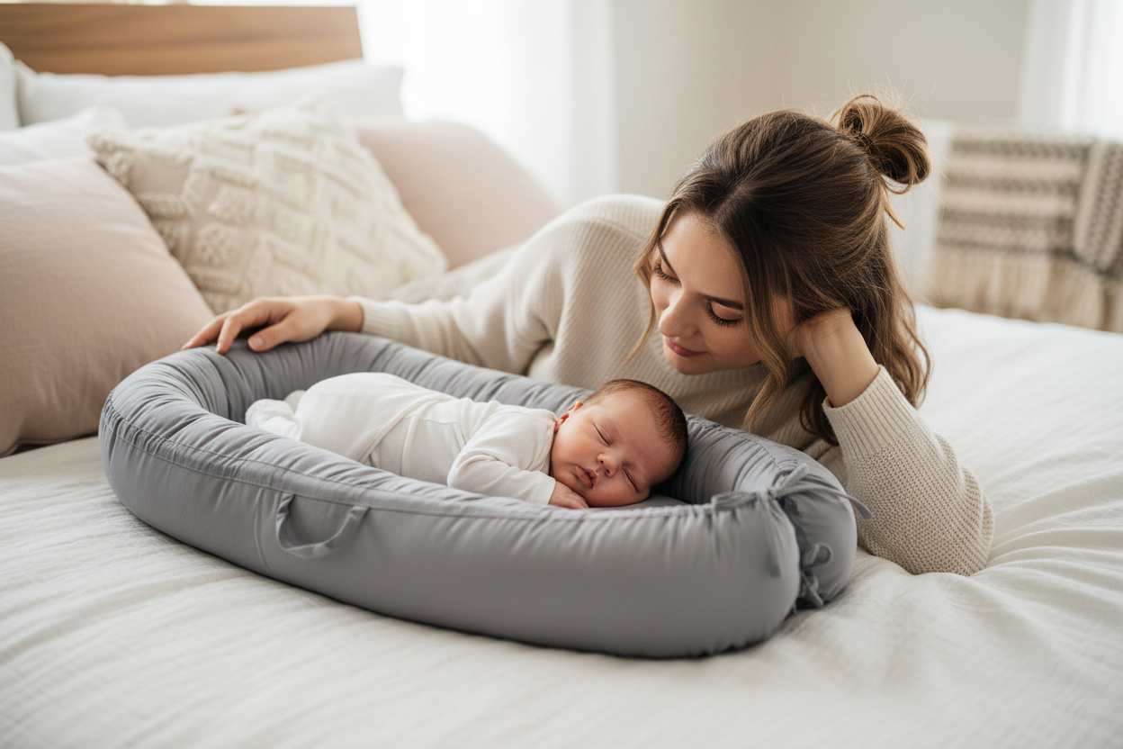 reducteur de lit bebe-vert