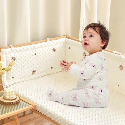 Tour de lit bébé-ourson