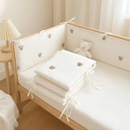 tour de lit-securisant-avec-tête-d ours