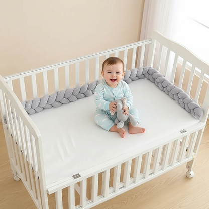 Tresse de Lit Bebe | Cocon Sécurisant - Protection Douce | Baby Astrance