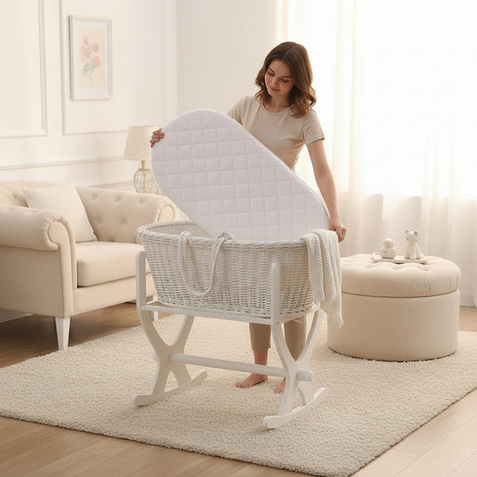 matelas couffin osier | Coton Respirant