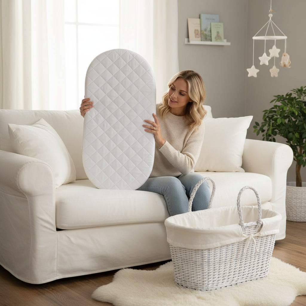matelas couffin osier | Coton Respirant