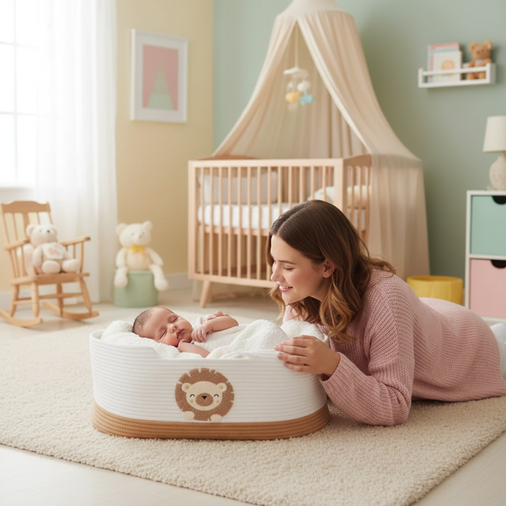 COUFFINPOUR BEBE | ARTISANAL COTON NATURELA