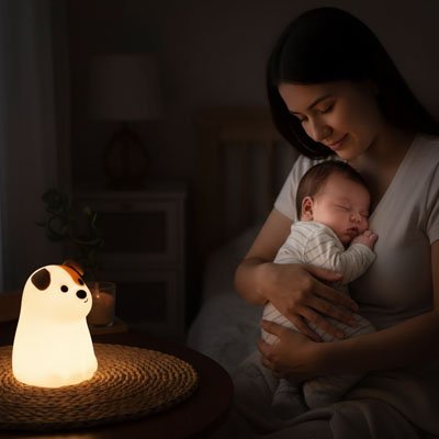 Veilleuse bébé-calin 