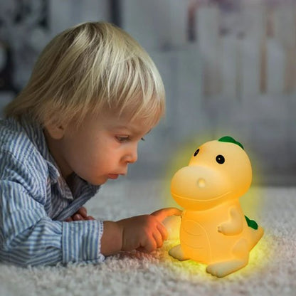Veilleuse bebe-dinosaure-amie