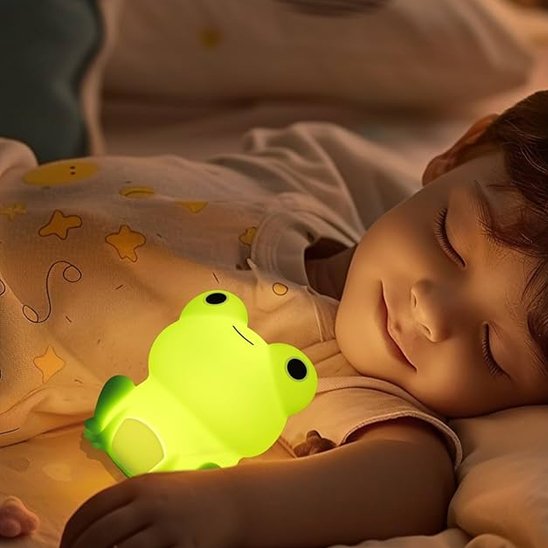 Veilleuse bébé-grenouille-amie 
