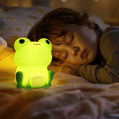 Veilleuse bébé-grenouille 