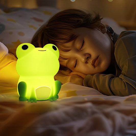 Veilleuse bébé-grenouille 